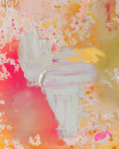 LOOK AT ALL THE MAGIC 160x160cm