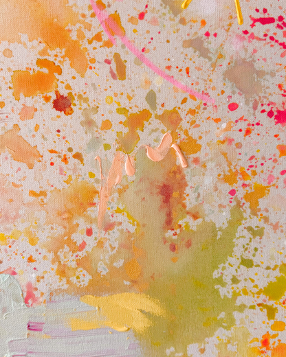 LOOK AT ALL THE MAGIC 160x160cm