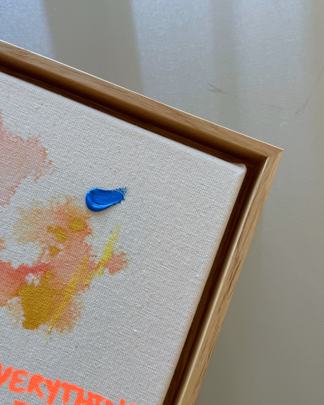 EVERYTHING IN TIME 30x40cm