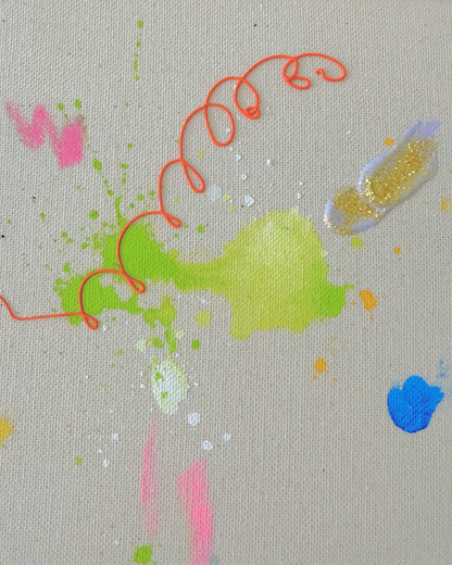 ICH WÜNSCH DIR Fußball 40x40cm