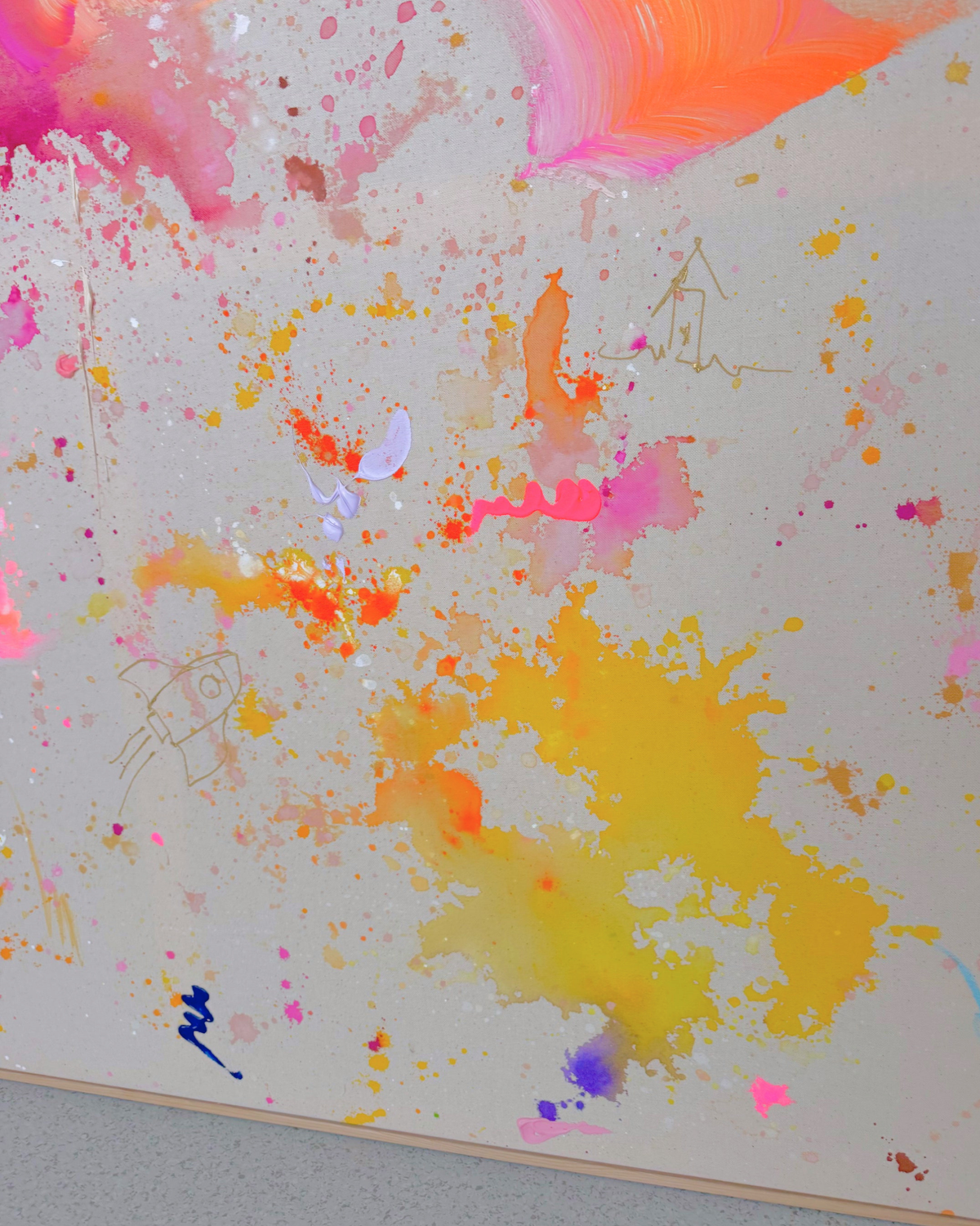 LIFE IS BEAUTIFUL & I HAVE TIME 150x200cm EXTRA TIEF