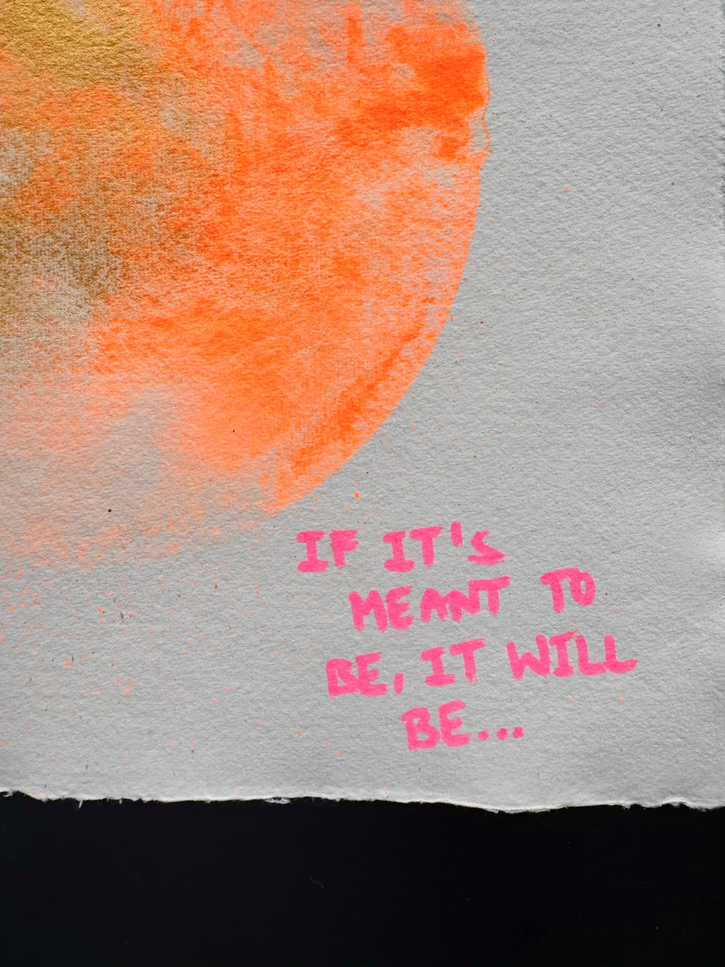 IF IT'S MEANT TO BE, IT WILL BE Paperwork