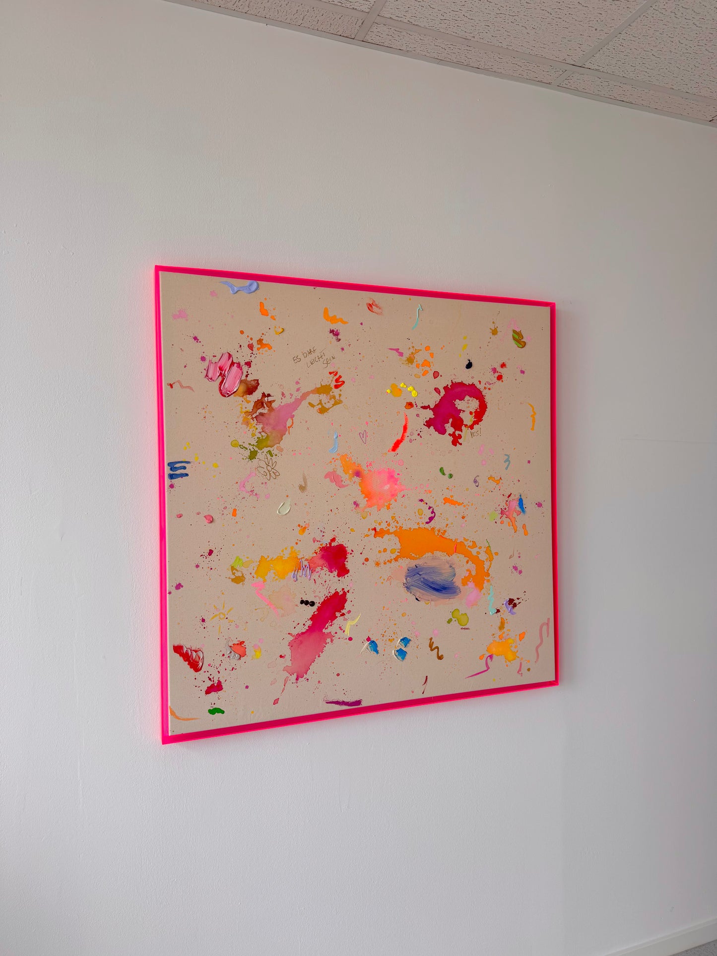 ES DARF LEICHT SEIN 110x110cm EXTRA TIEF
