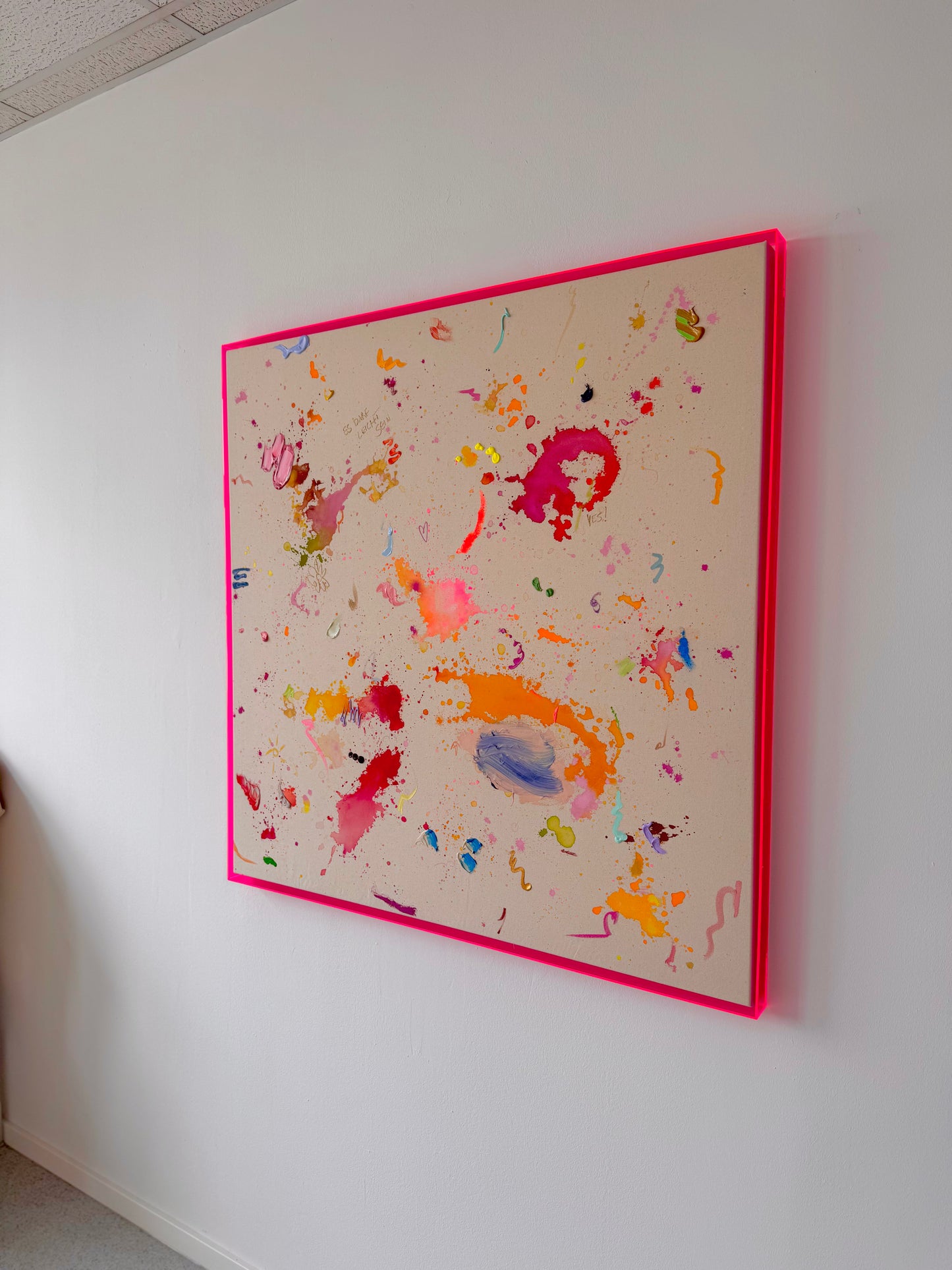 ES DARF LEICHT SEIN 110x110cm EXTRA TIEF