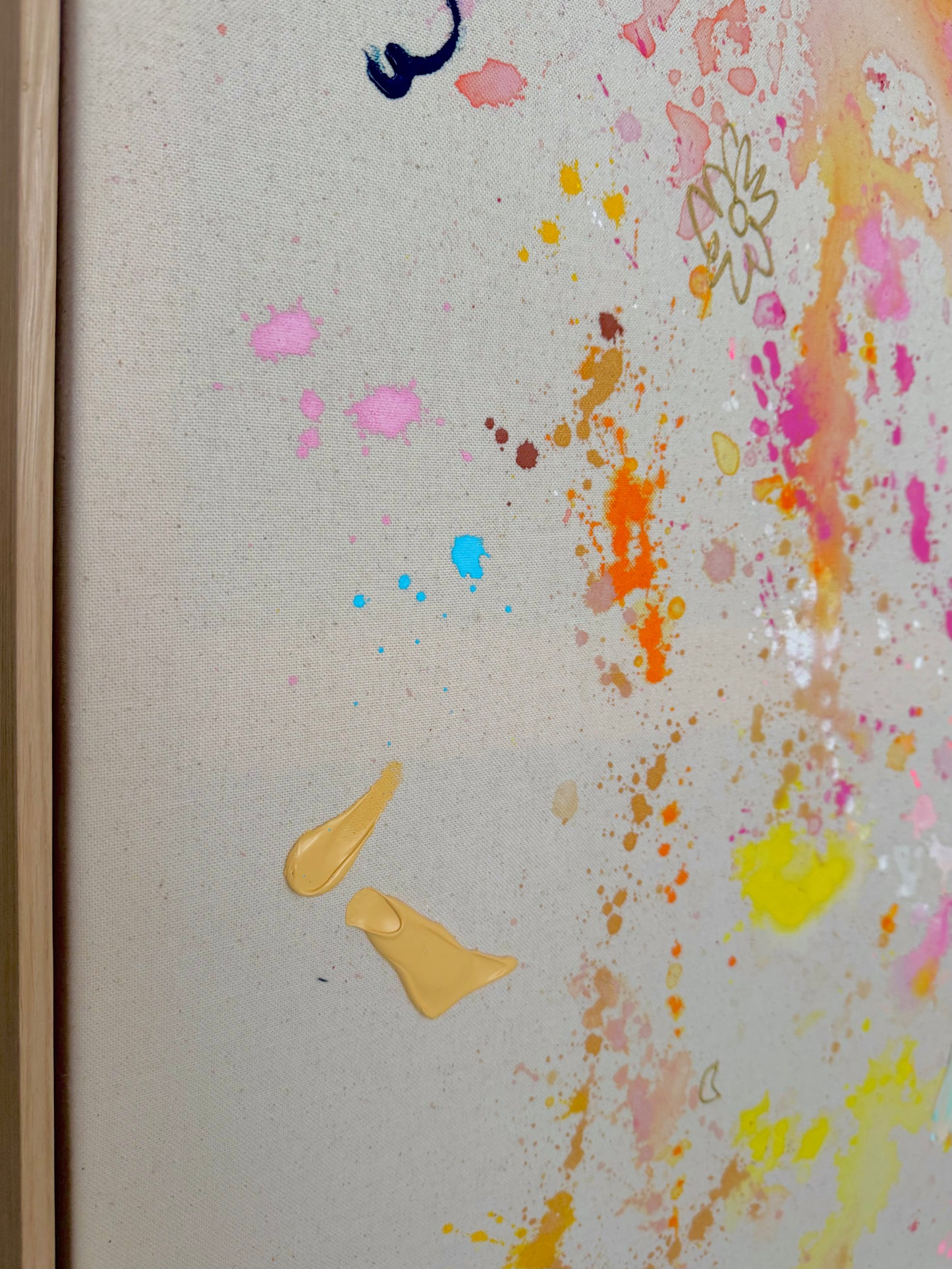 LIFE IS BEAUTIFUL & I HAVE TIME 150x200cm EXTRA TIEF