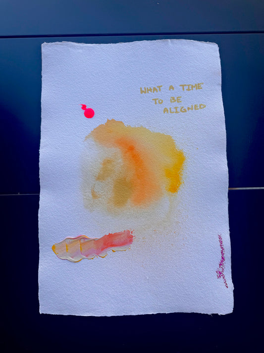 WHAT A TIME TO BE ALIGNED Paperwork