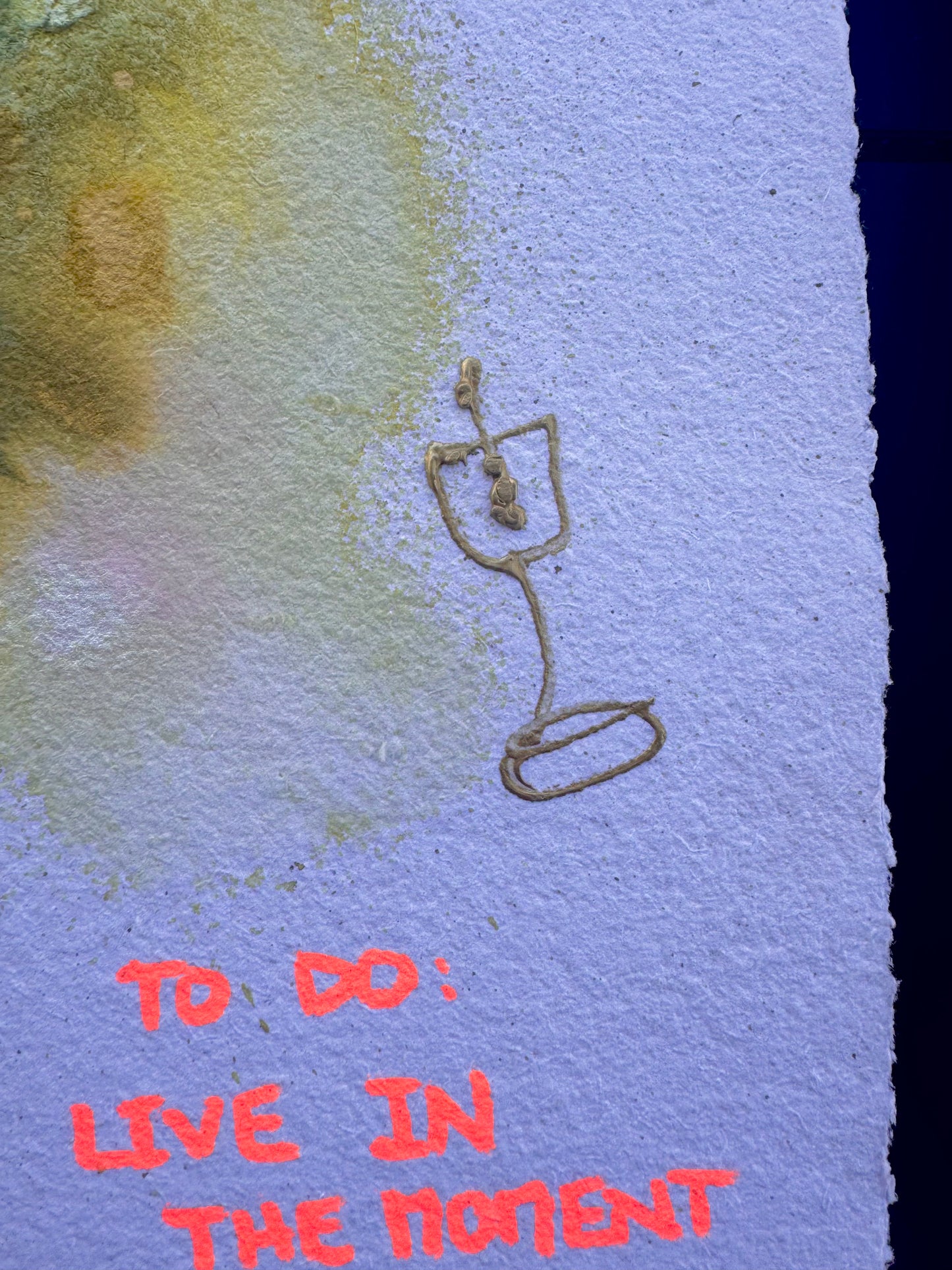 TO DO: LIVE IN THE MOMENT Paperwork