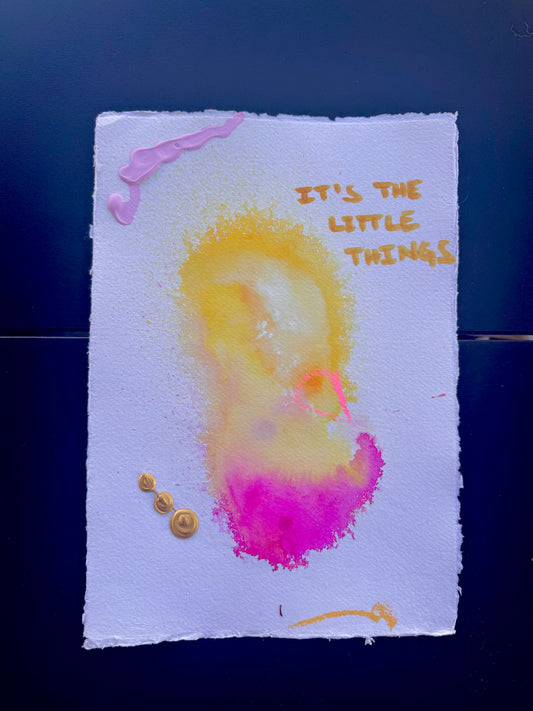 ITS'S THE LITTLE THINGS Paperwork