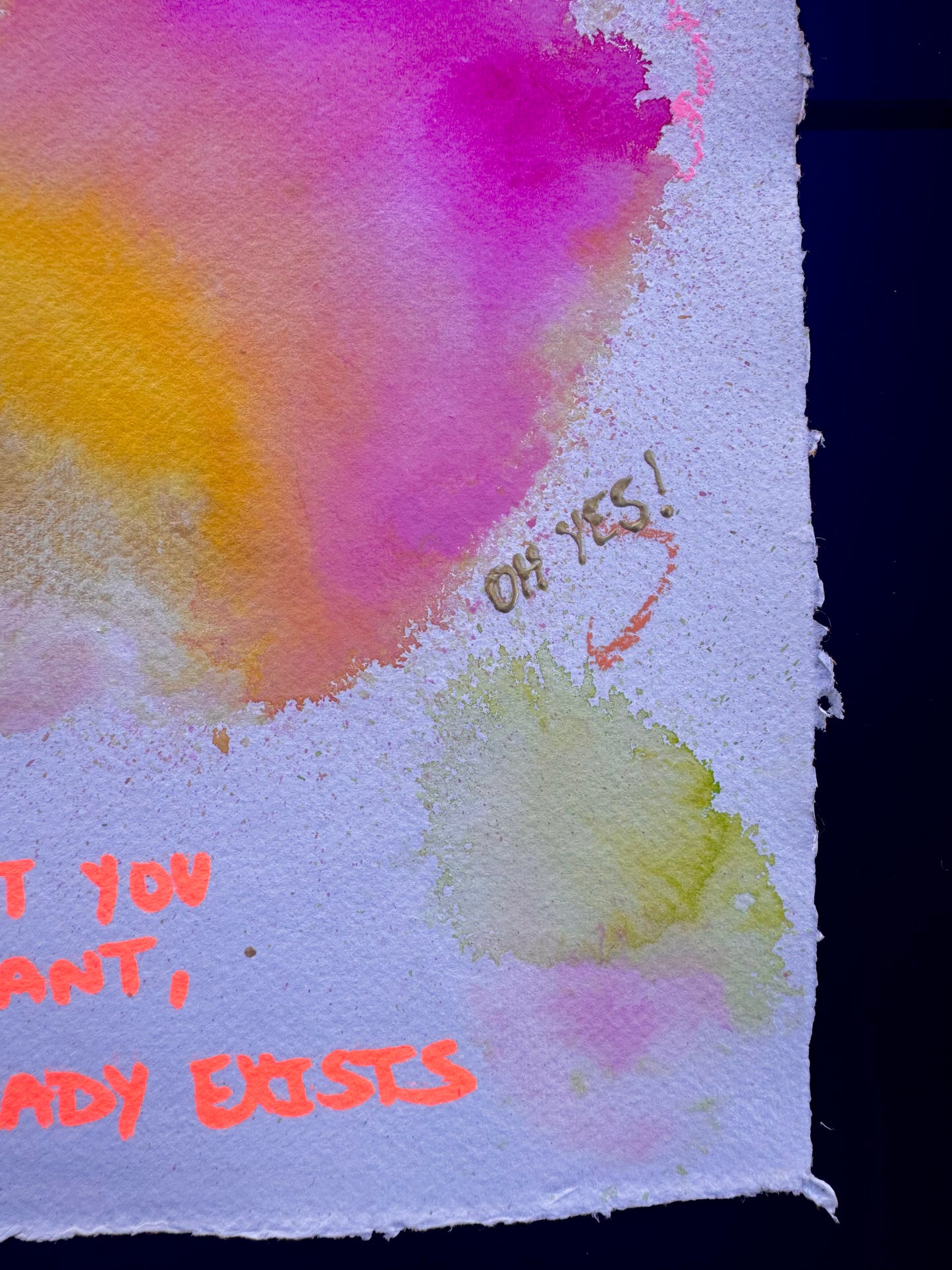 WHAT YOU WANT, ALREADY EXISTS Paperwork