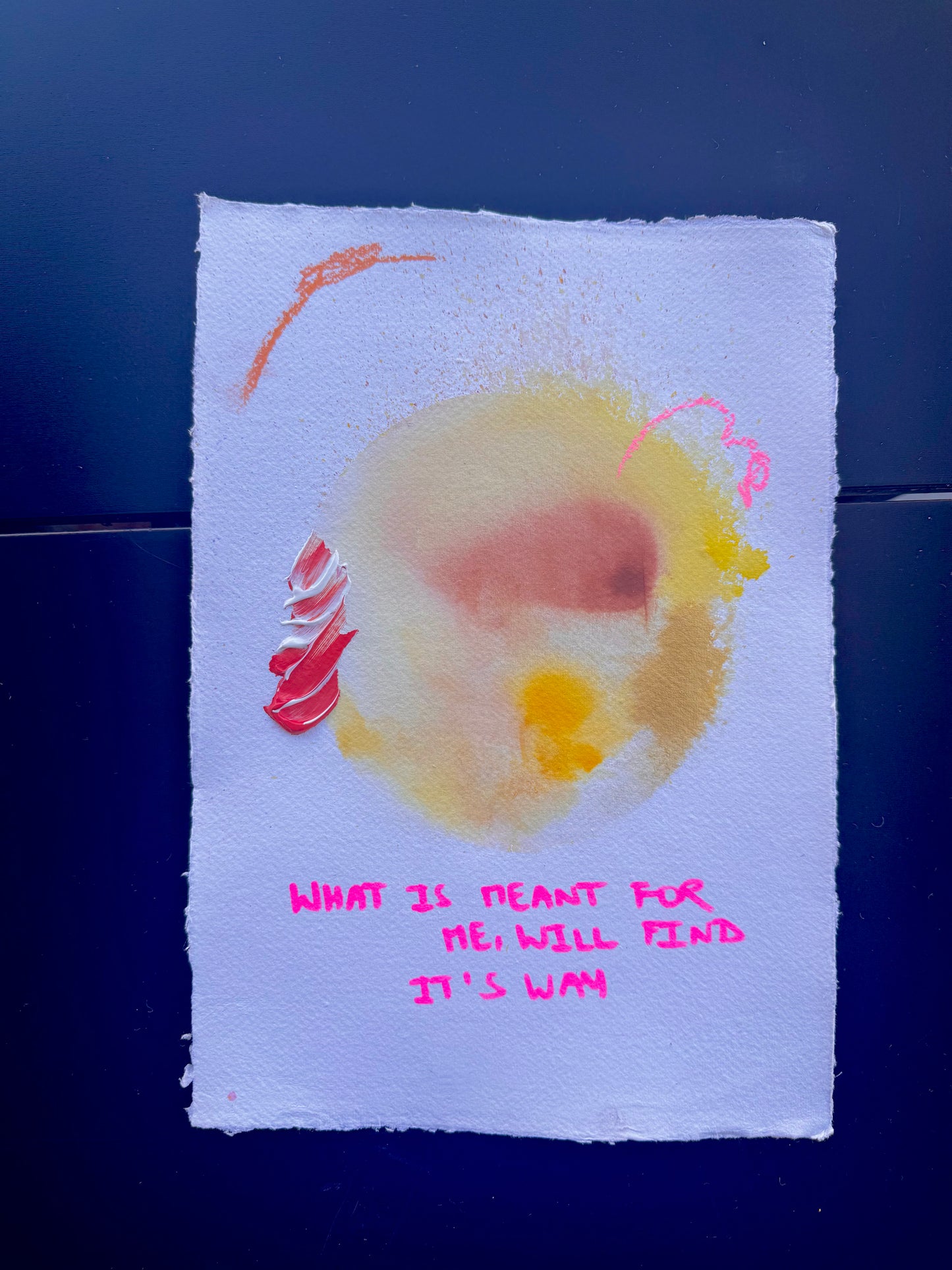 WHAT IS MEANT FOR ME, WILL FIND ME Paperwork