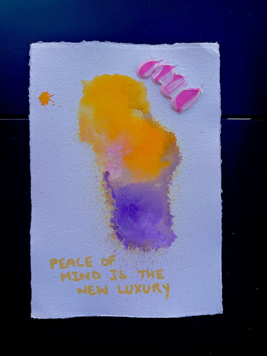 PEACE OF MIND IS THE NEW LUXURY Paperwork