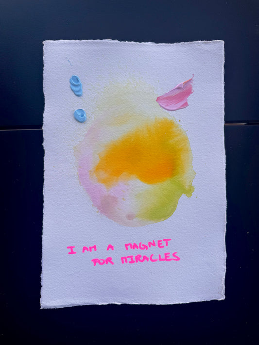I AM A MAGNET FOR MIRACLES Paperwork