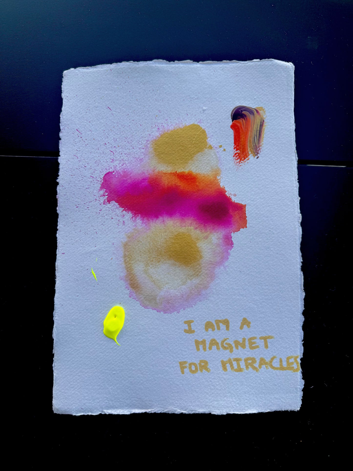 I AM A MAGNET FOR MIRACLES Paperwork