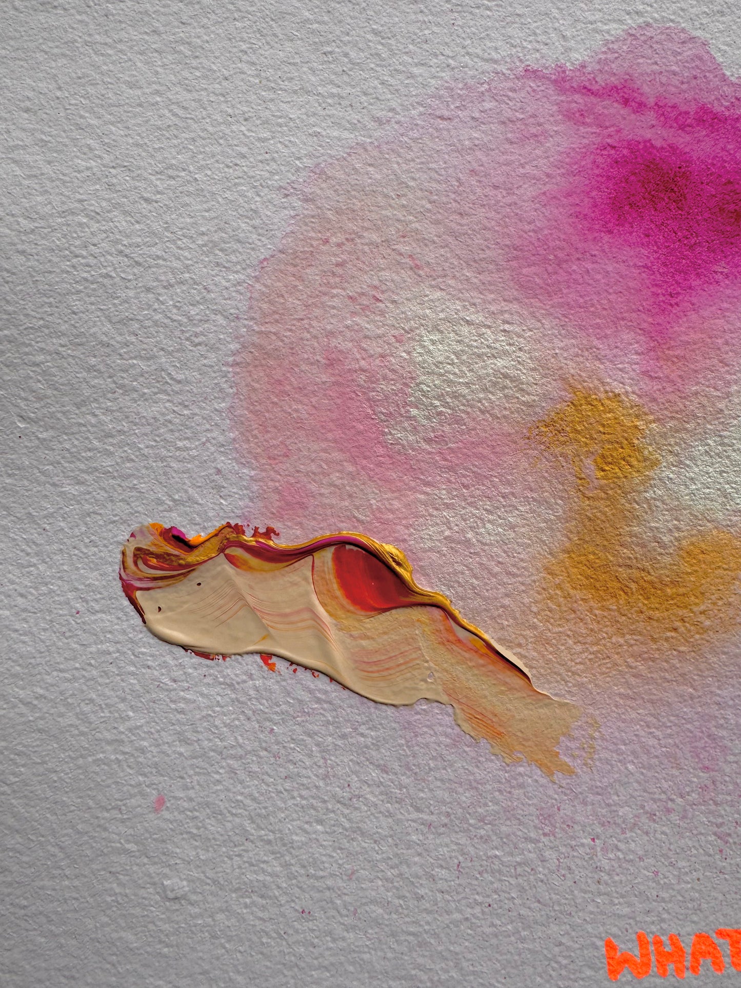 WHAT I SEEK, IS ALREADY ON THE WAY Paperwork