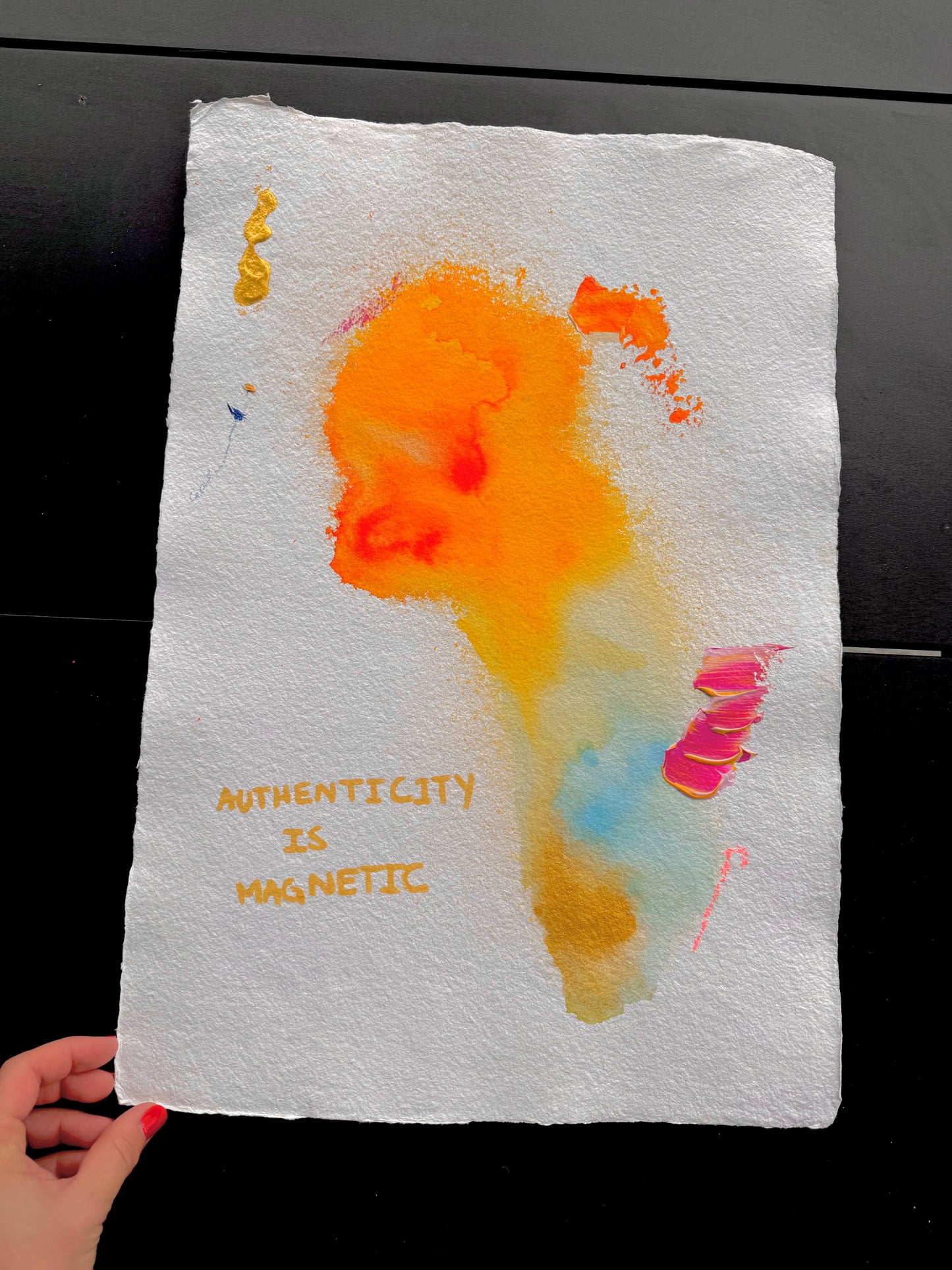 AUTHENTICITY IS MAGNETIC Paperwork