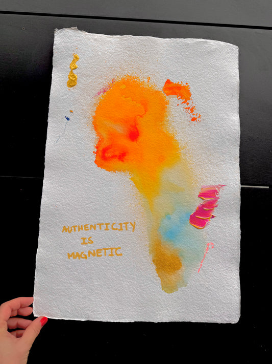 AUTHENTICITY IS MAGNETIC Paperwork