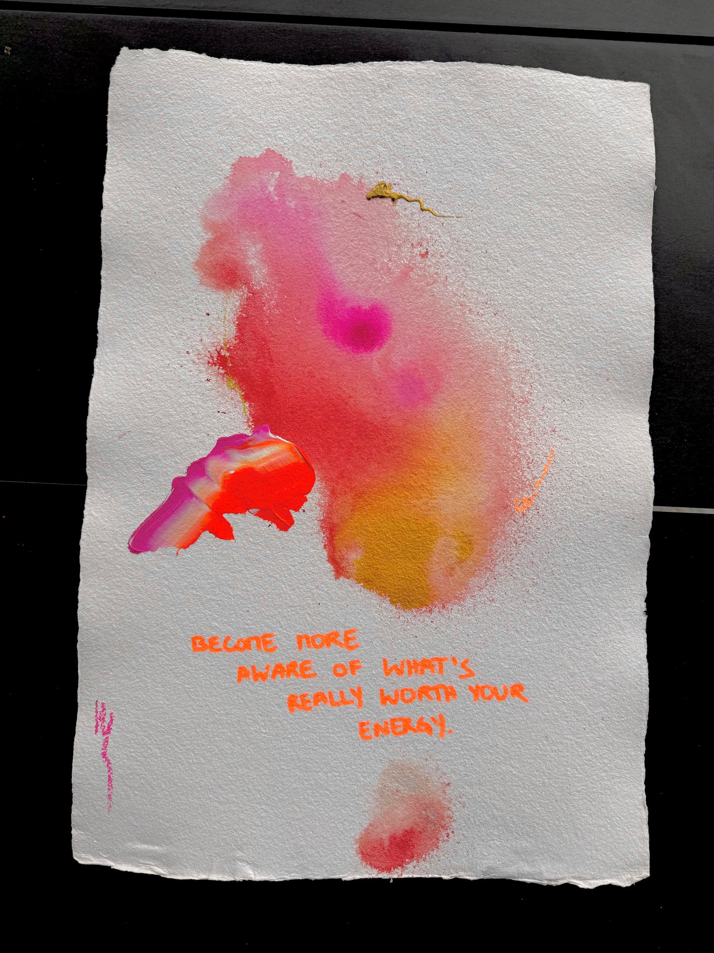 BECOME MORE AWARE OF WHAT'S WORTH YOUR ENERGY Paperwork