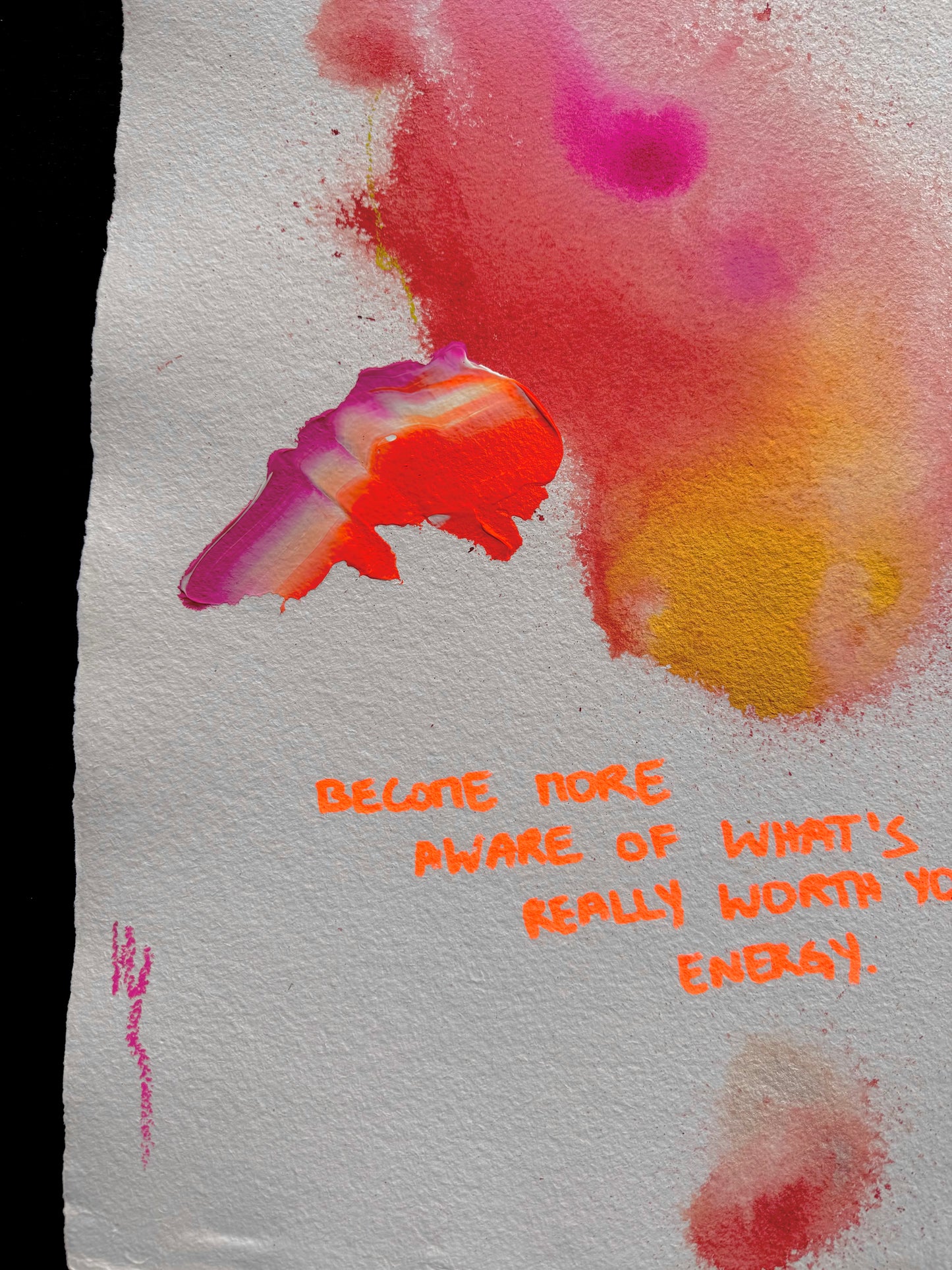 BECOME MORE AWARE OF WHAT'S WORTH YOUR ENERGY Paperwork