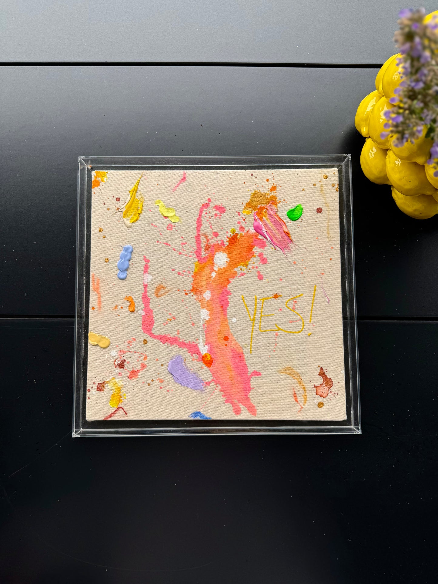 YES 33x33cm