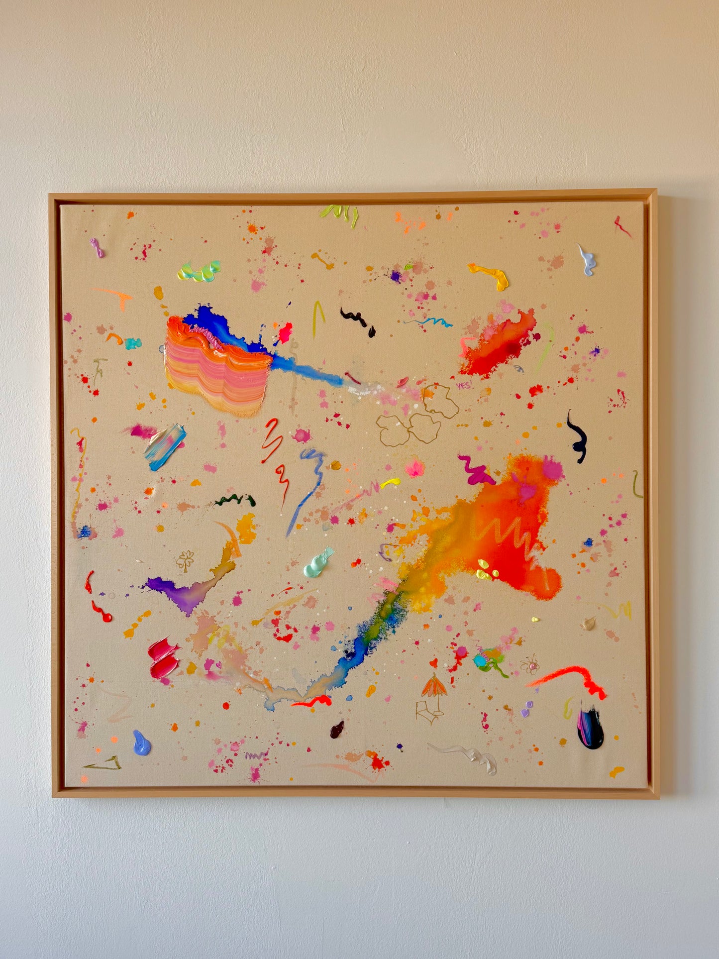 URLAUBSREIF 100x100cm