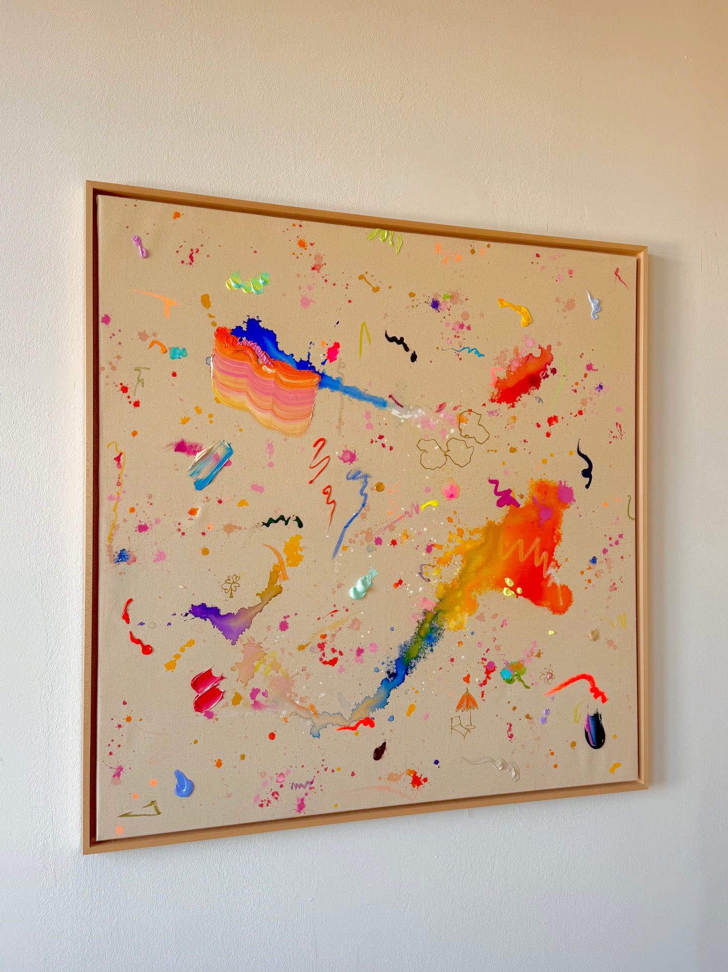 URLAUBSREIF 100x100cm