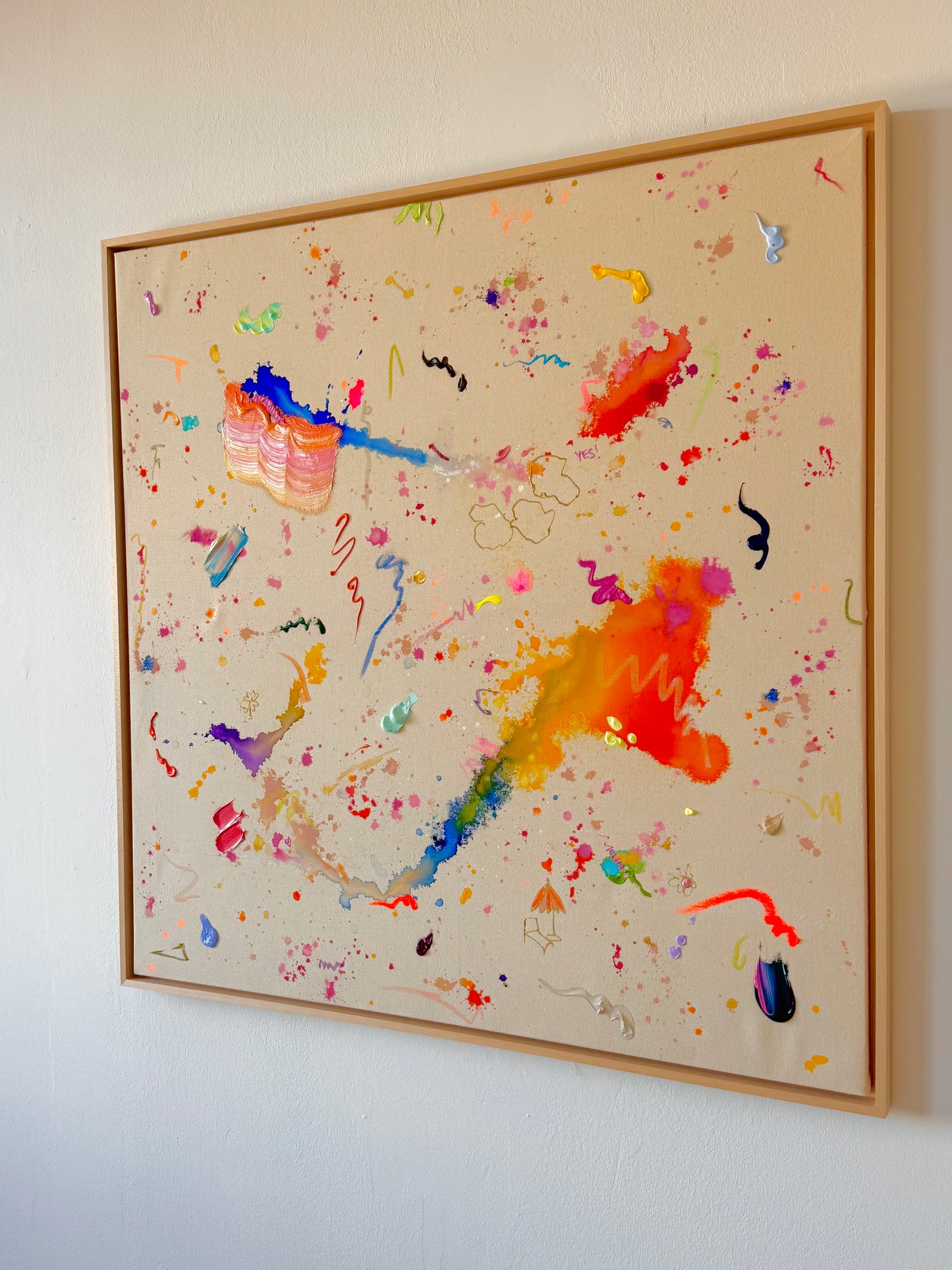 URLAUBSREIF 100x100cm