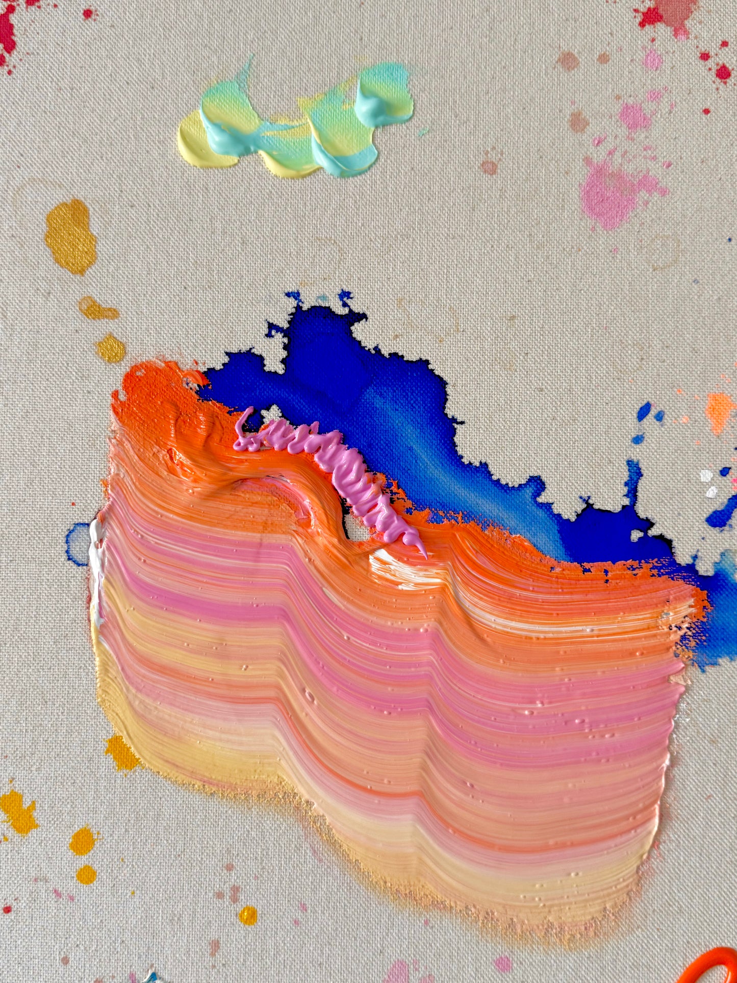 URLAUBSREIF 100x100cm