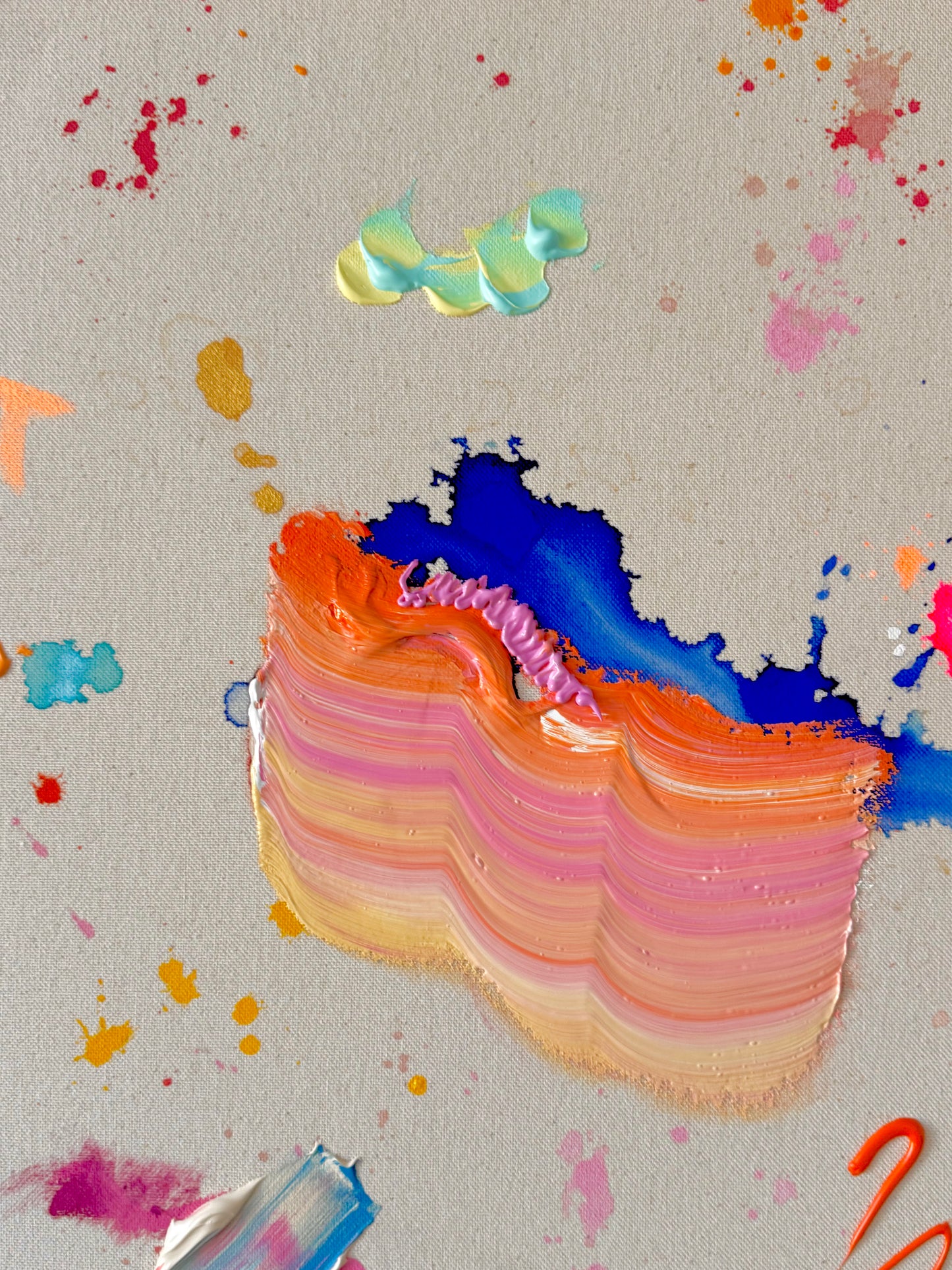 URLAUBSREIF 100x100cm