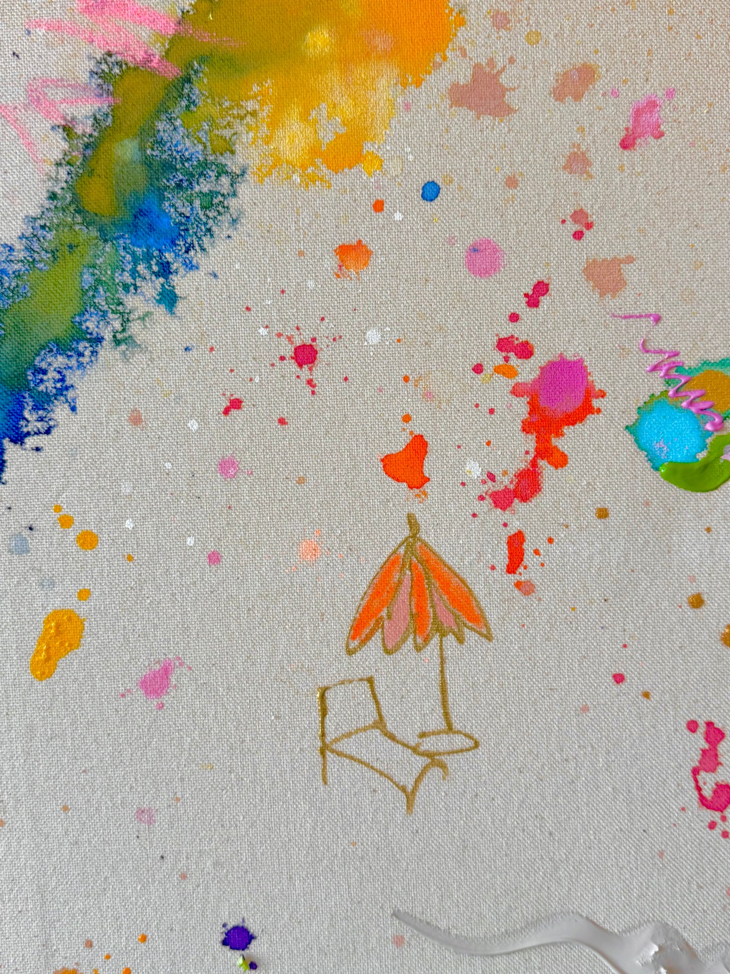 URLAUBSREIF 100x100cm