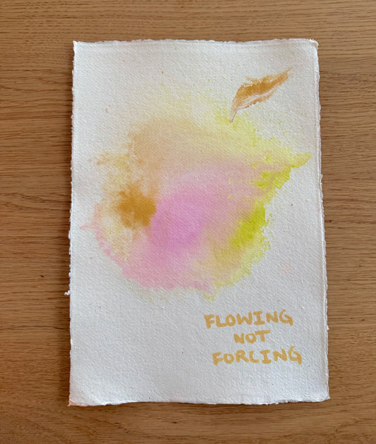 FLOWING NOT FORCING Paperwork