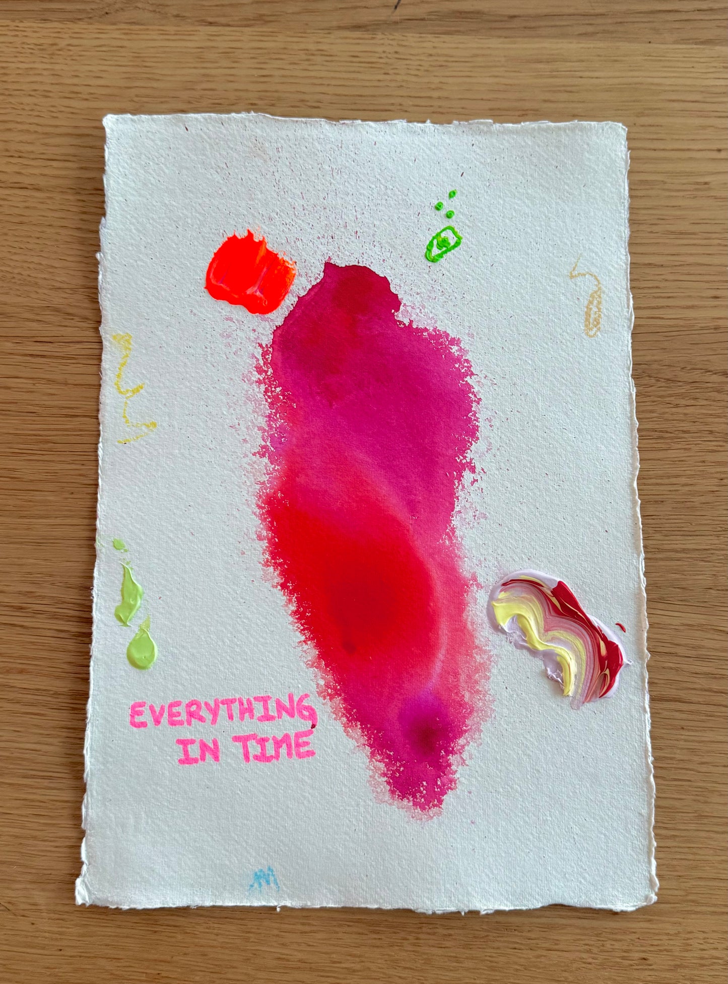 EVERYTHING IN TIME Paperwork