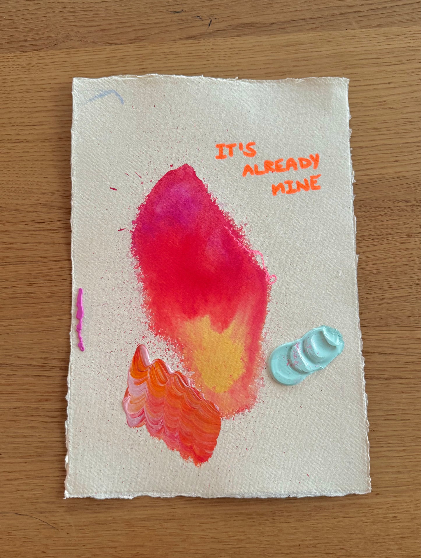 IT'S ALREADY MINE Paperwork