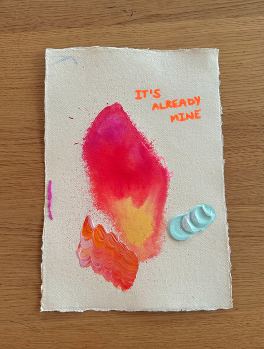 IT'S ALREADY MINE Paperwork