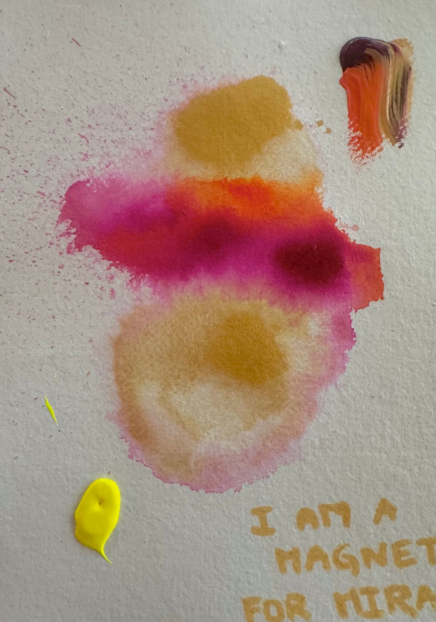 I AM A MAGNET FOR MIRACLES Paperwork