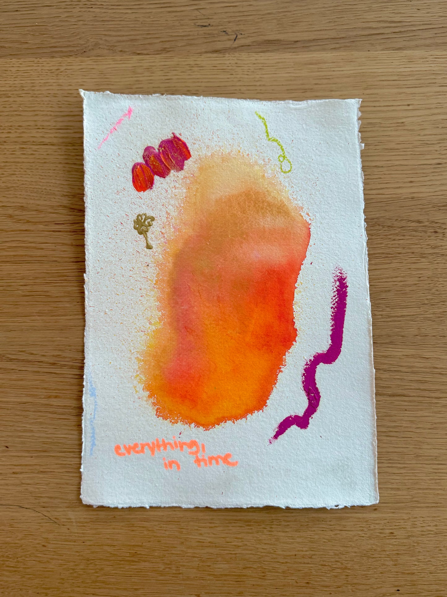 EVERYTHING IN TIME Paperwork