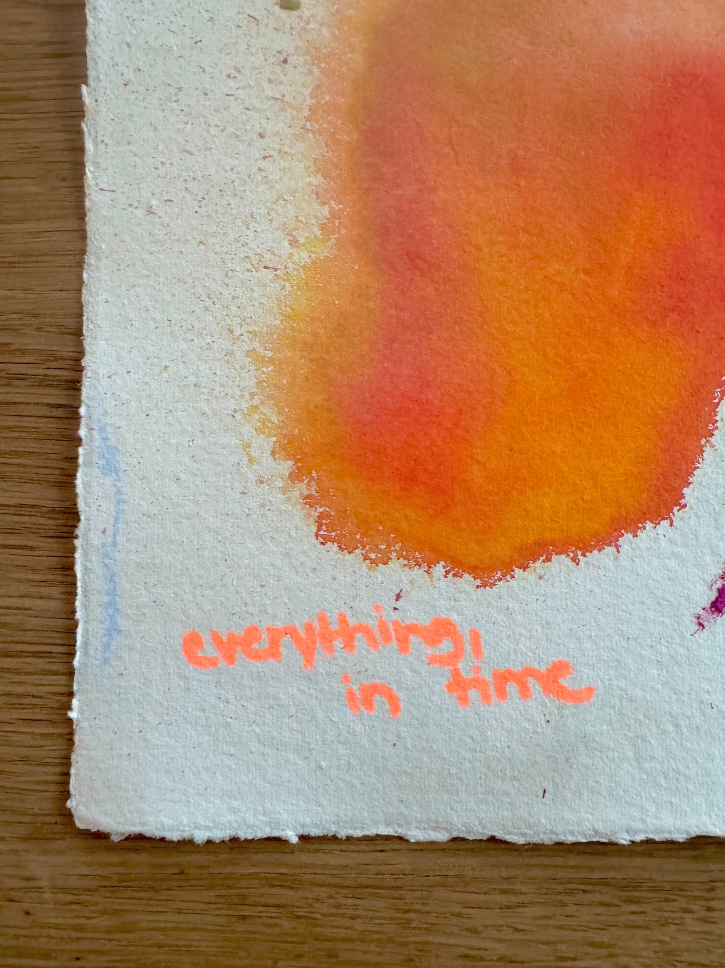 EVERYTHING IN TIME Paperwork