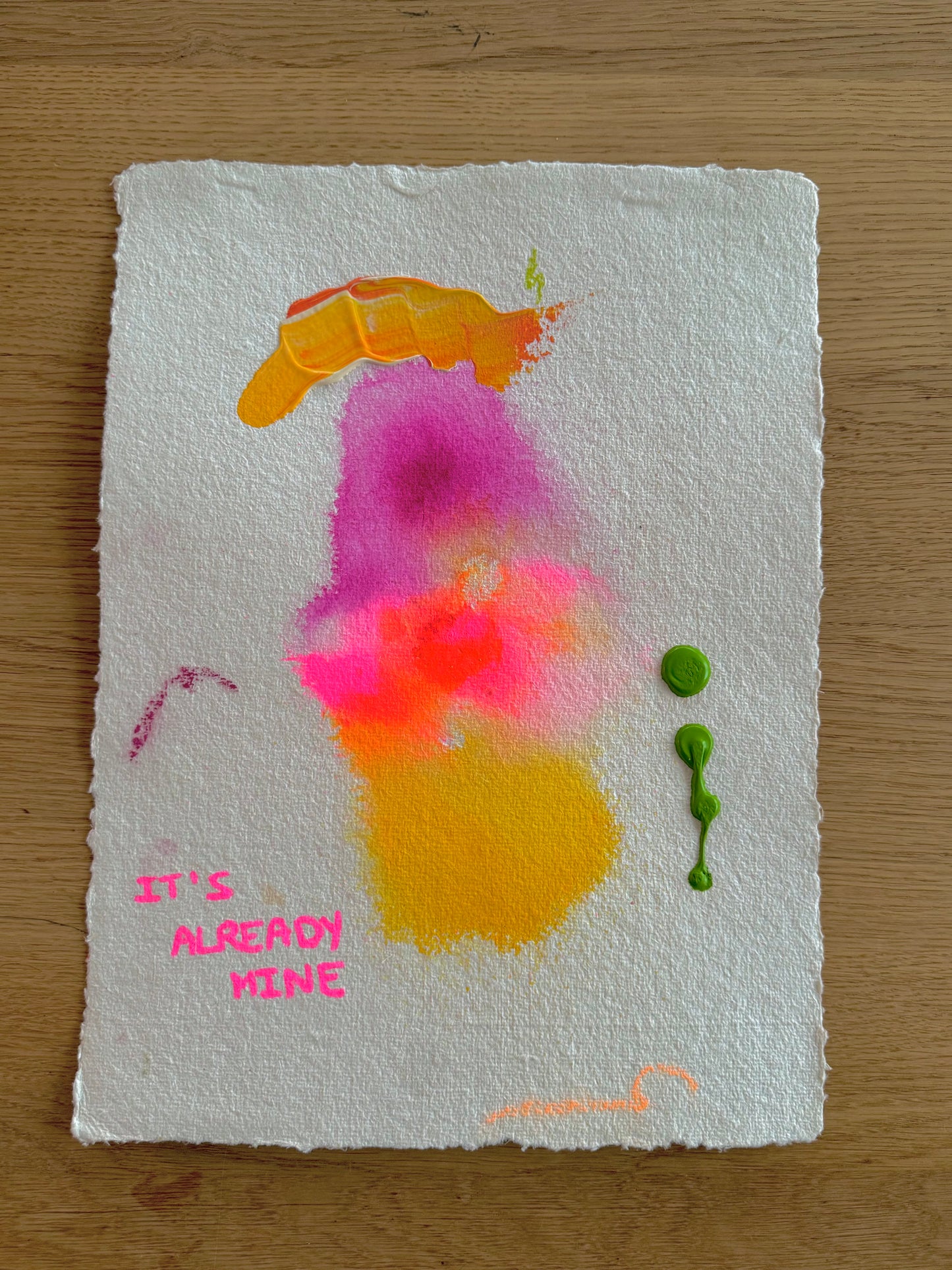 IT'S ALREADY MINE Paperwork