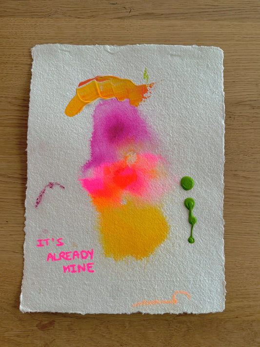 IT'S ALREADY MINE Paperwork