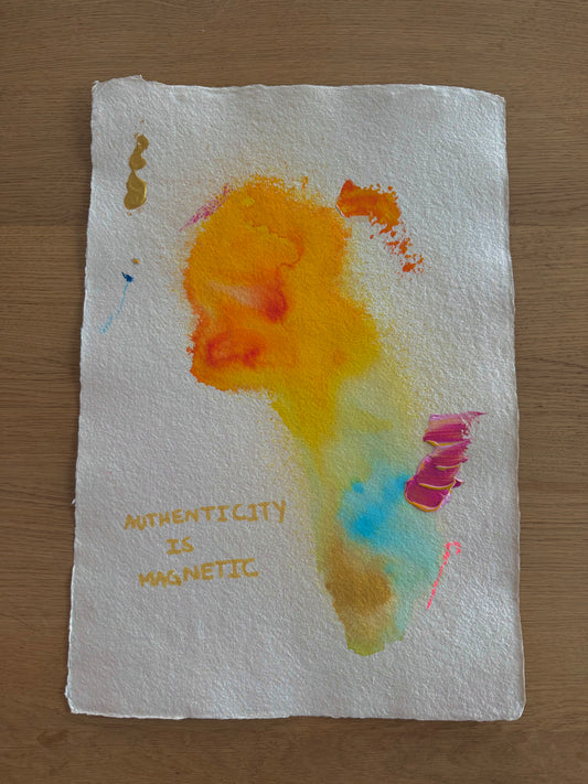 AUTHENTICITY IS MAGNETIC Paperwork