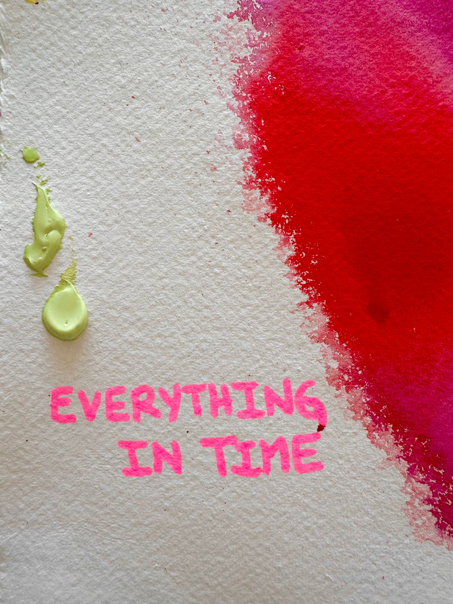 EVERYTHING IN TIME Paperwork