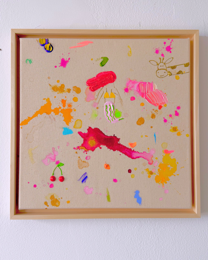 ICH WÜNSCH DIR Meerjungfrau 40x40cm