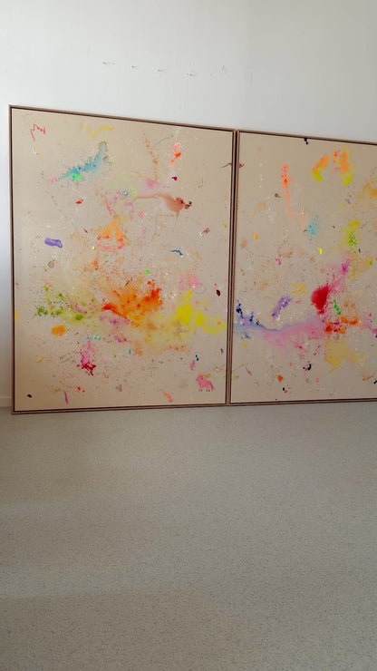 TODAY IS MY FAVORITE DAY Zwillingswerk 2x 170x130cm